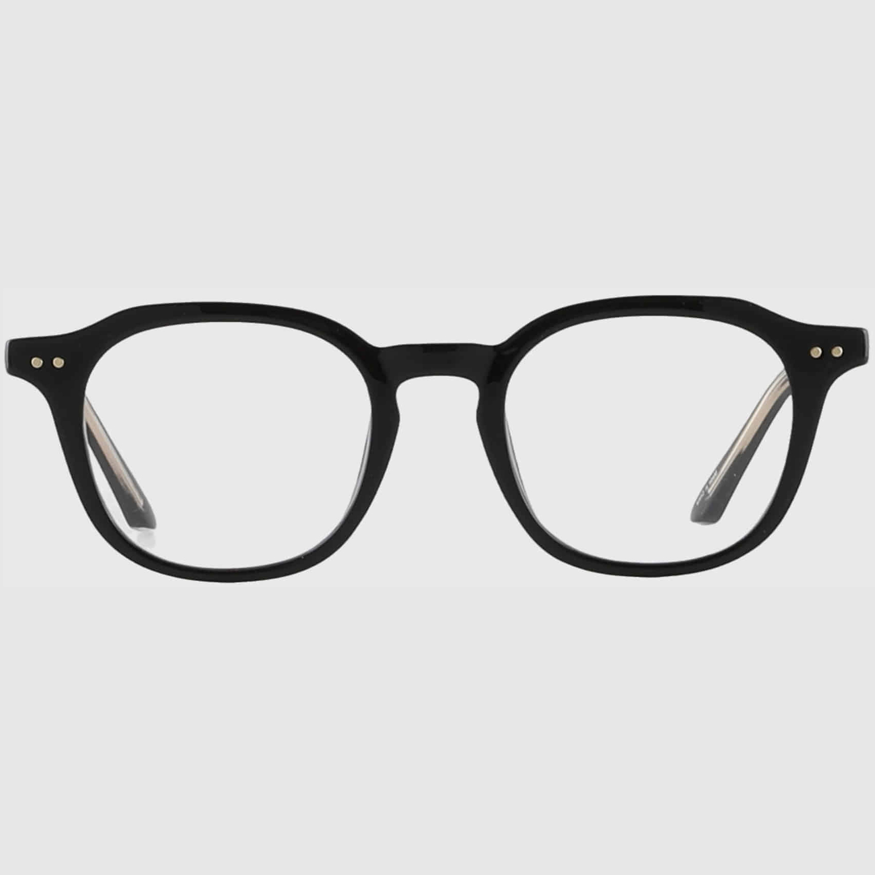 긱시크안경 스퀘어 뿔테안경 블루스크린차단