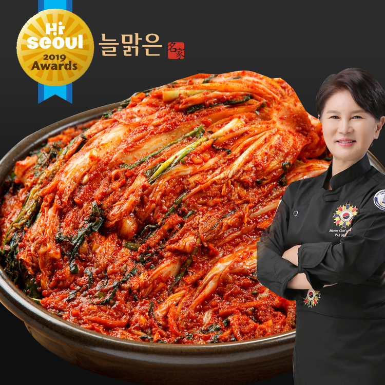 박미란 한식명장의 국내산 농산물 프리미엄 늘맑은 포기김치 10kg - 상품 이미지