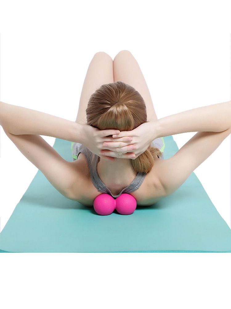 스포홀릭 TPE 더블 지압볼 땅콩볼 마사지볼