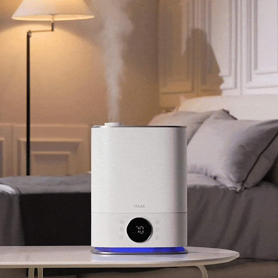 풀라스 100℃ 가열 살균 대용량 복합식 가습기, 화이트 FL-HF5000