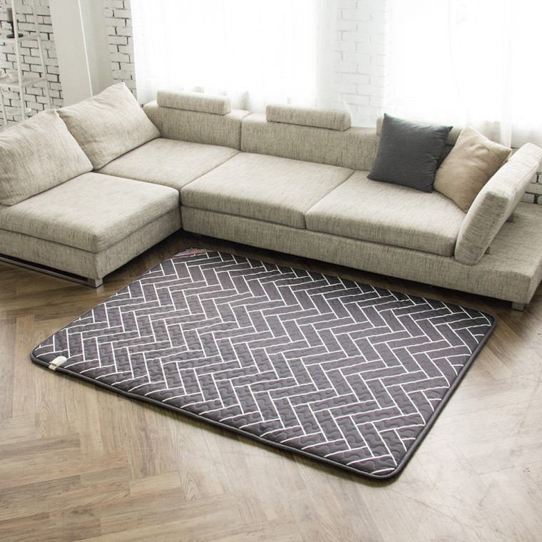 한일의료기 전기매트 탄소무전자 거실전기장판 온열매트 더블(전체)