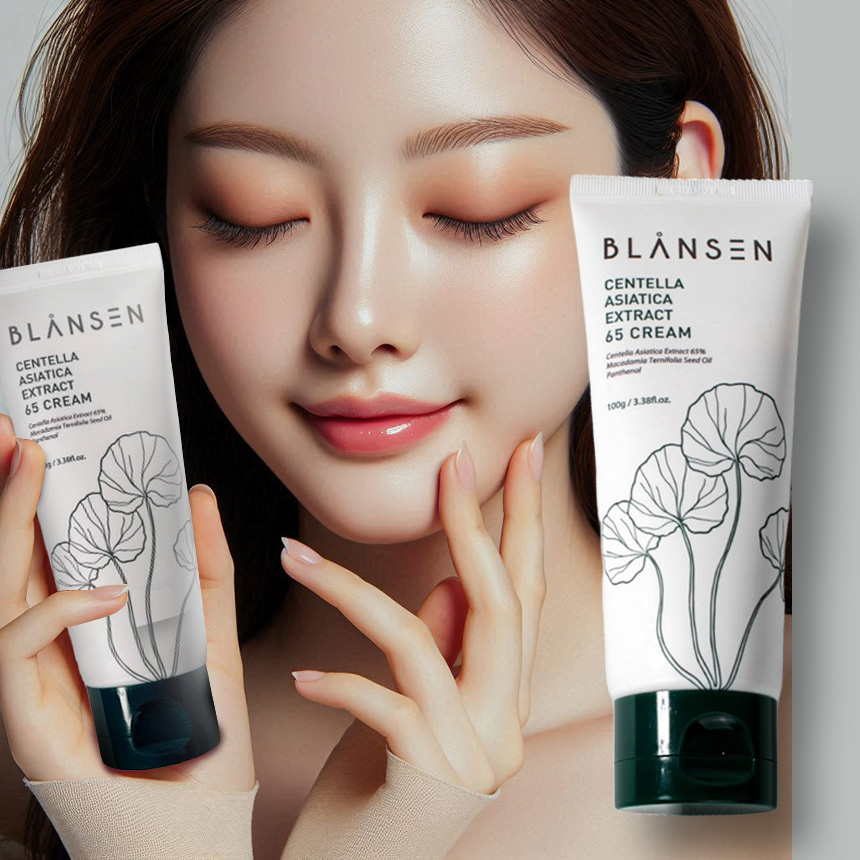 블랑센 시카65% 병풀크림, 올리브영 마데카크림, 피부 진정, 피부 재생, 여드름 관리, 붉은기 완화, 보습 크림