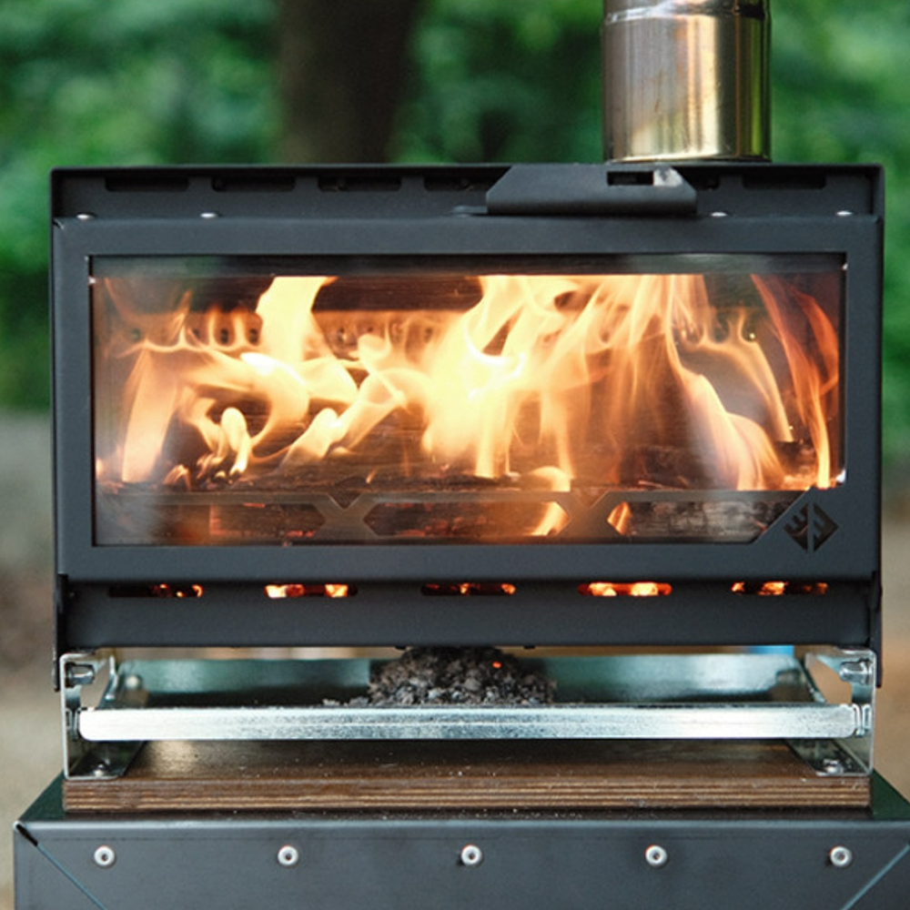 우드앤번 마이스토브 미니 플러스 캠핑 화목난로 장작 캠핑 난로