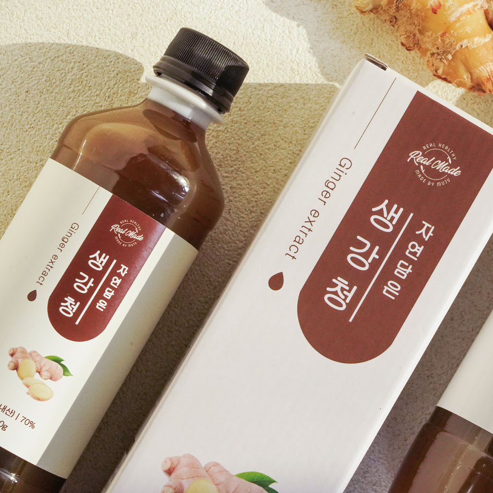 도라지청년 생강청 생강차 착즙 진액 600g - 상세 이미지 2