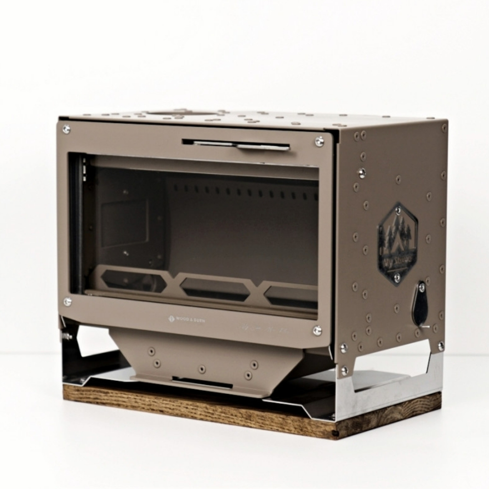 우드앤번 마이스토브 미니 플러스 캠핑 화목난로 장작 캠핑 난로