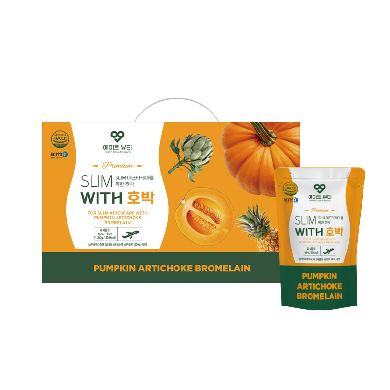 디에스 슬림위드호박 아티초크 브로멜라인 다이어트 붓기 관리 1350ml, 1개 - 상품 이미지