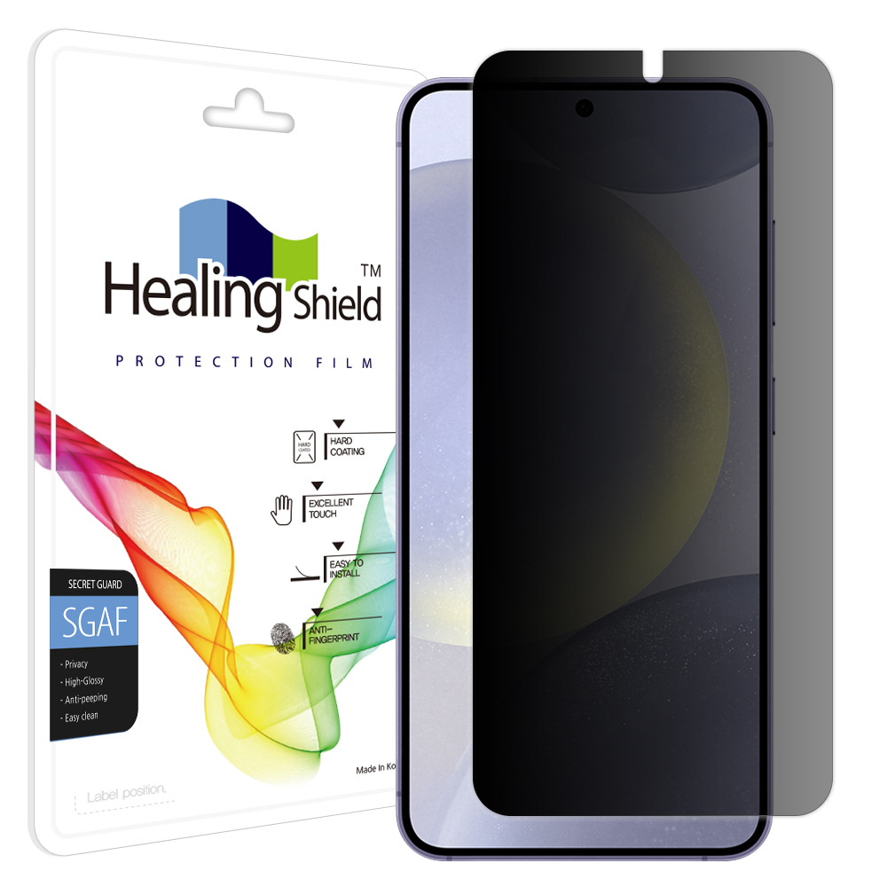 갤럭시시리즈 프라이버시 사생활 보호필름 액정 갤럭시S24 플러스, 1매입