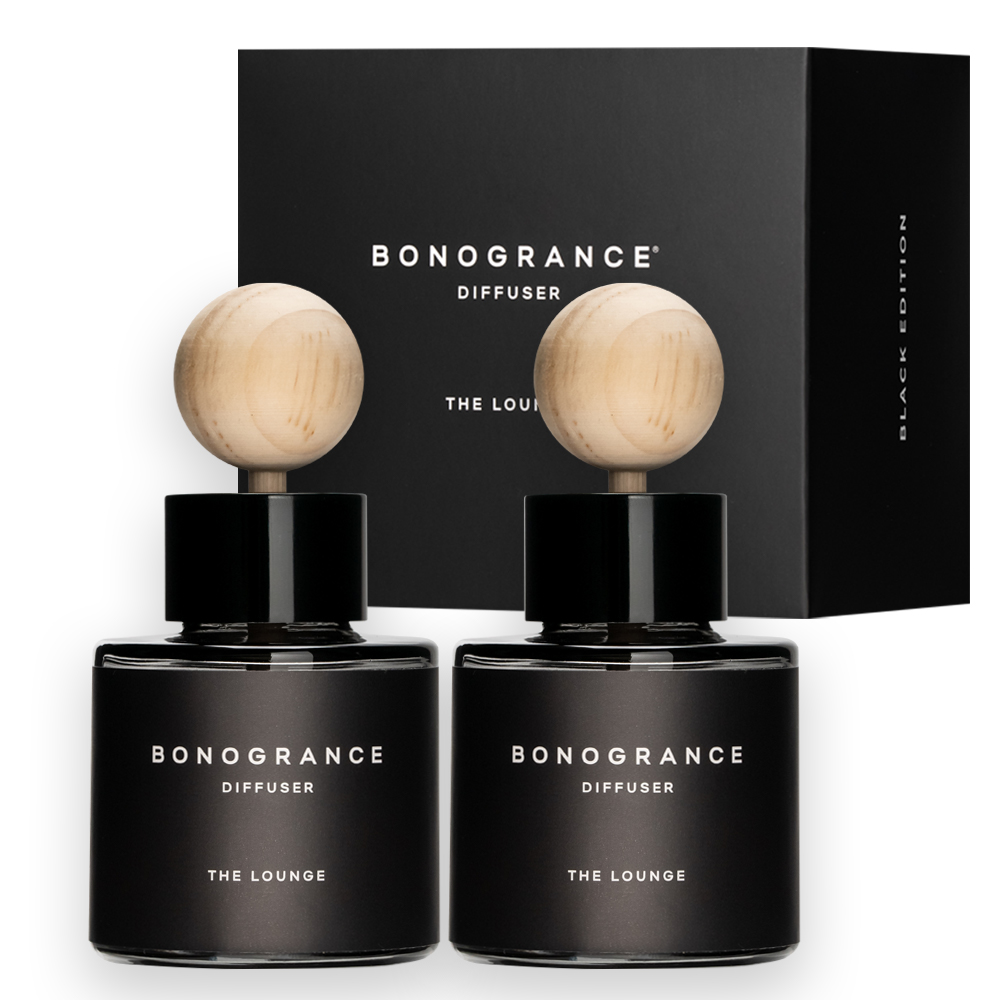 보노그란스 차량용 방향제 디퓨저 블랙에디션 50ml x 2개 더 라운지 - 메인 이미지