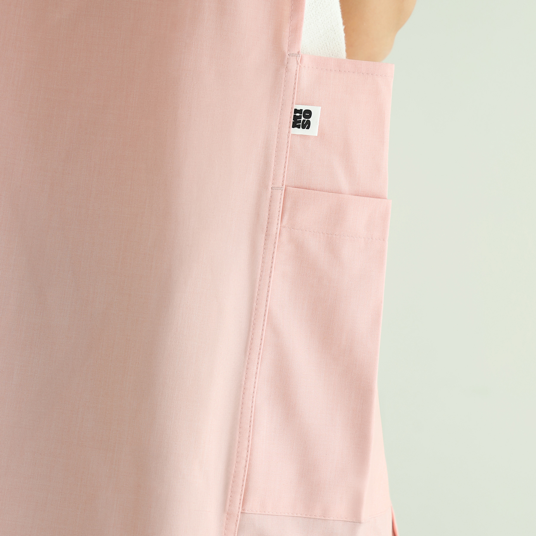 [미소쌤] 스마일 앞치마 보육교사 어린이집 원피스 빅사이즈 카페 미용