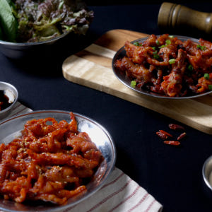 파인밀 닭발 무뼈 국물 튤립 바베큐 숯불직화 매운맛 술안주 야식 맛있게 먹은 솔직 후기 - 상품 이미지 2