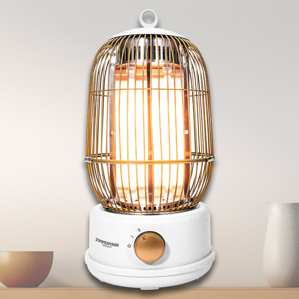 짐머만 석영관 히터 ZMH-7043W 750W 호롱불 겨울 난방