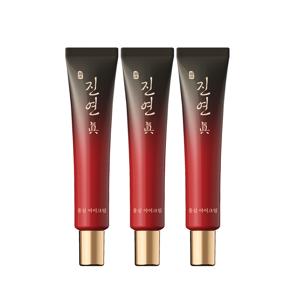 눈가 주름탄력 개선 코리아나 진연진 홍삼에너지 담은 아이크림 30ml, 3개 - 메인 이미지