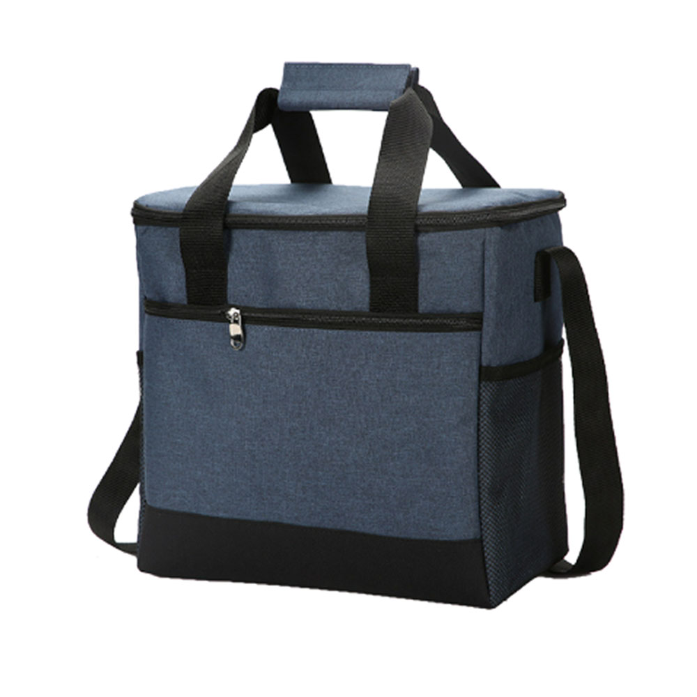 대형 보냉백 소프트쿨러 피크닉가방 휴대용 맥주 쿨링 냉온팩 33L, 블루