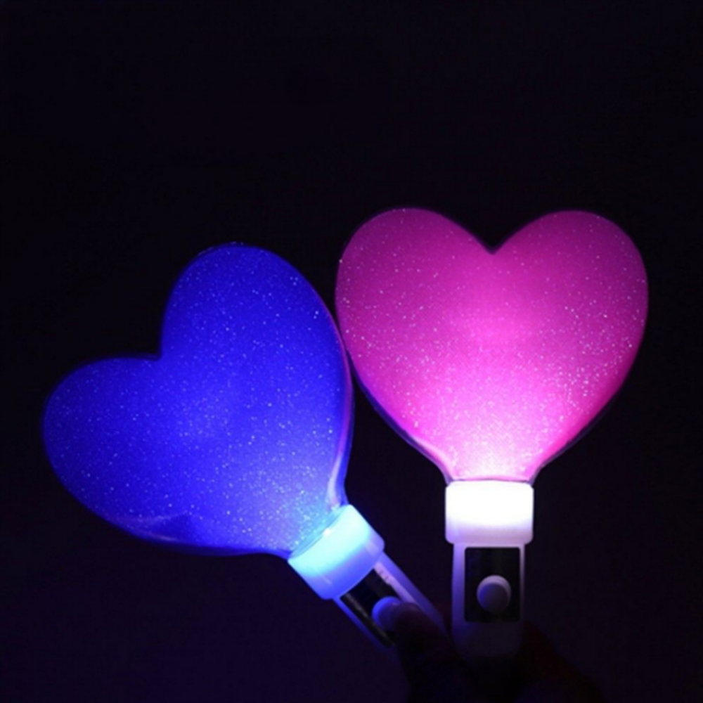 집회응원봉 유치원 어린이집 재롱잔치 학예회 발표회 LED 하트봉 - 상세 이미지 5