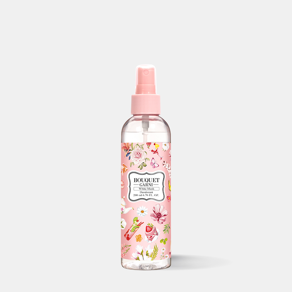 [1개] 부케가르니 데오드란트 스프레이 200ml 화이트머스크향 - 상품 이미지