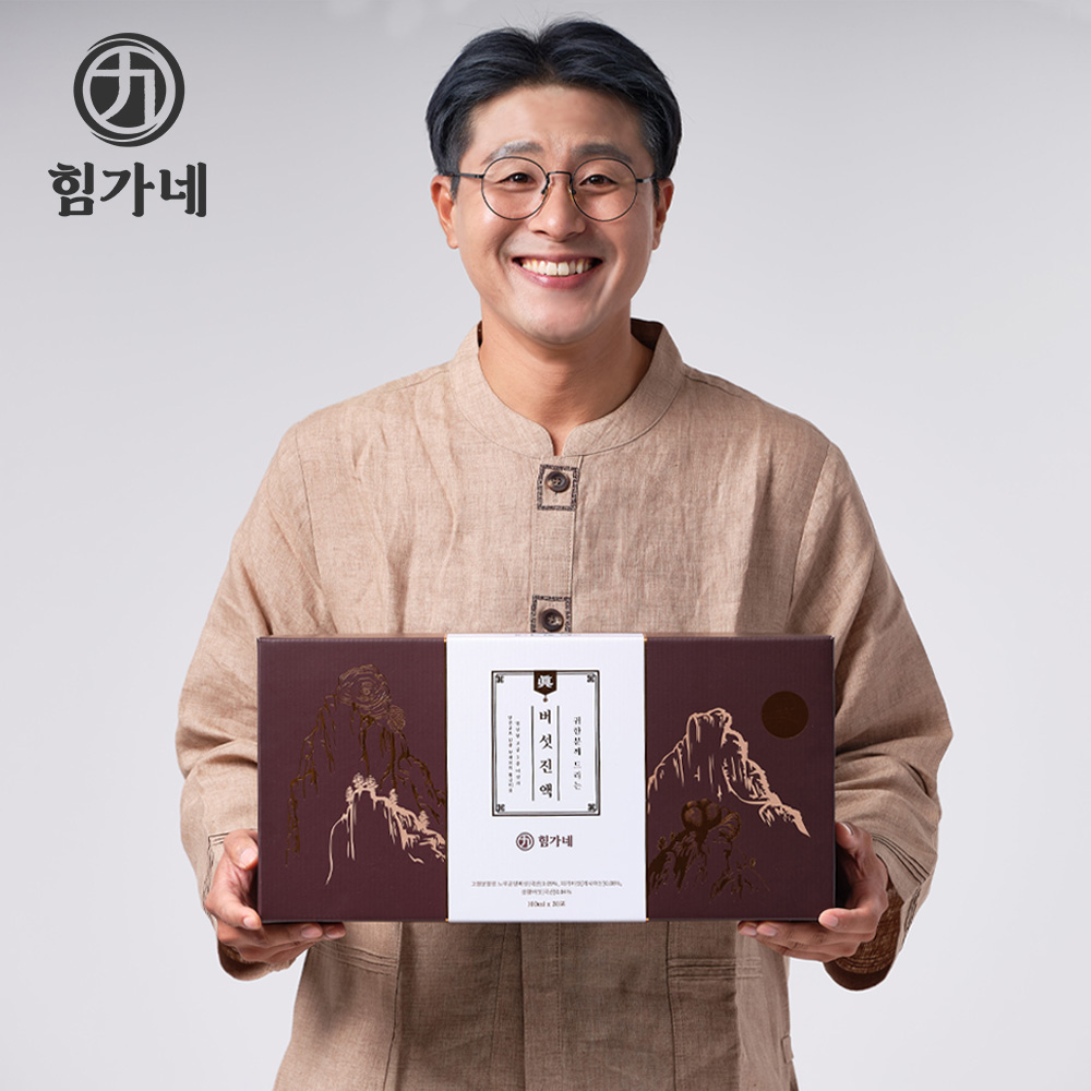 힘가네 차가버섯차 상황버섯차 노루궁뎅이 진액 암(暗)흑 극복 1박스(100ml 30개)