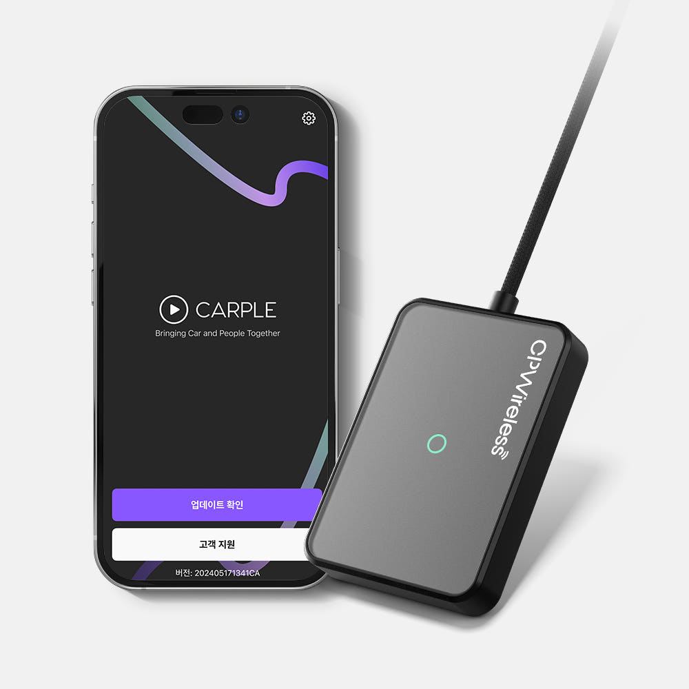 CARPLE 카플 CPWireless 무선 애플 카플레이 동글