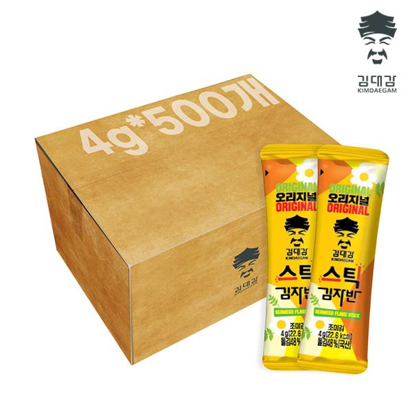 해담솔 김대감 스틱김자반 오리지널4gx500개입 : 피쉬세일