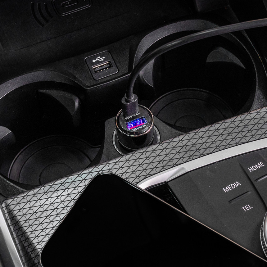 벤딕트 차량용 충전기 100W 초고속 시거잭 핸드폰 USB 자동차 듀얼 C타입 더 볼트 사진 6