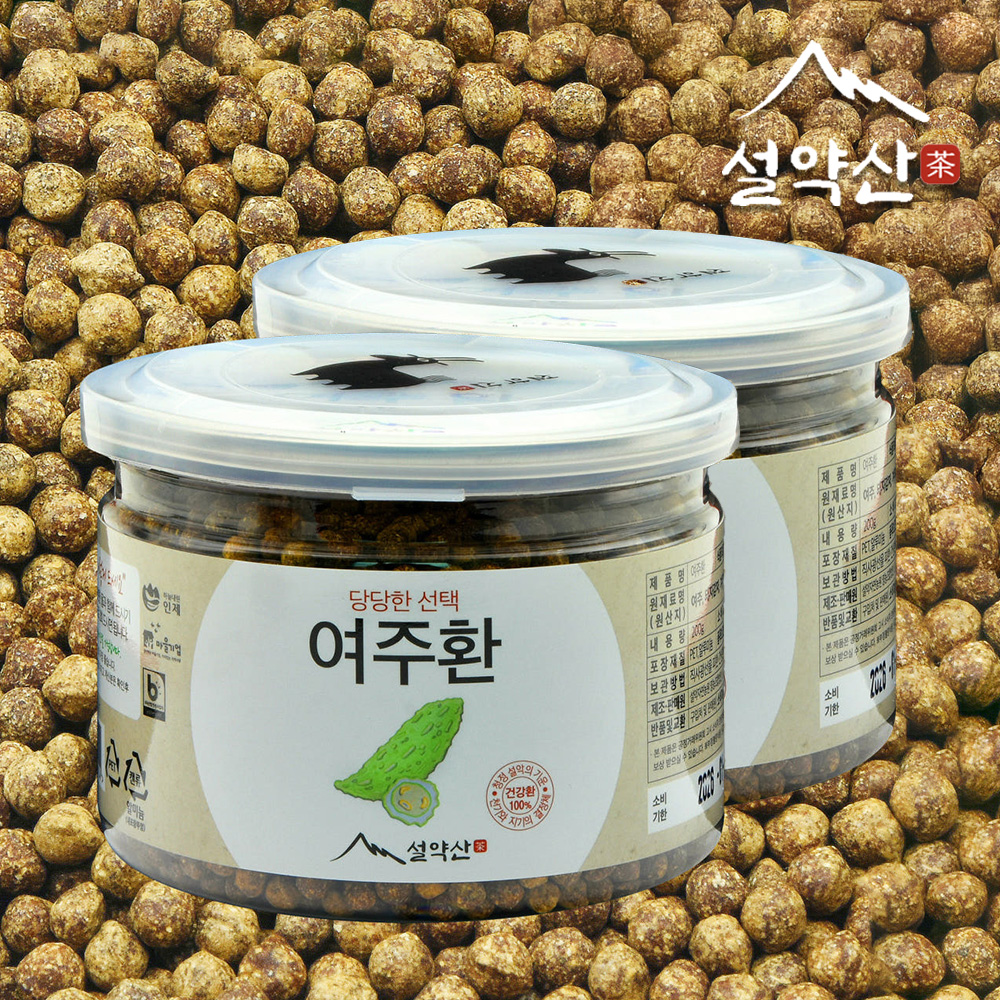 1+1 설약산 여주환 돼지감자환 200g