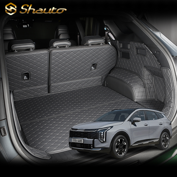 샤오토 2025 더 뉴 스포티지NQ5 트렁크매트 풀커버 세트 차박 매트 가솔린 크렐사운드 유 제품 이미지