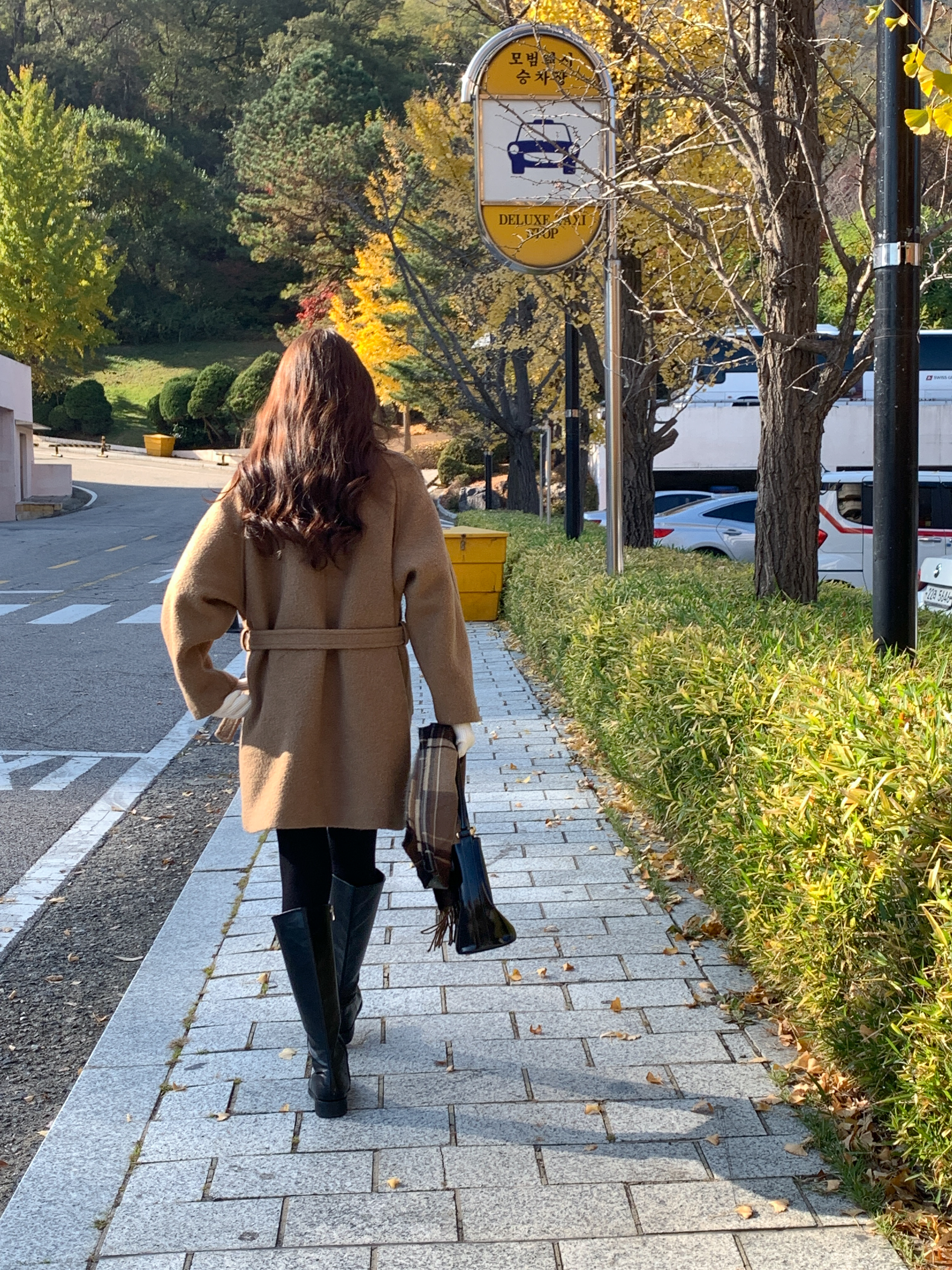 [24 f/w코트] 헤르몬 헤나 하이넥 부클 하프코트 울100 누빔 퀼팅 핸드메이드 640 상세 이미지 111