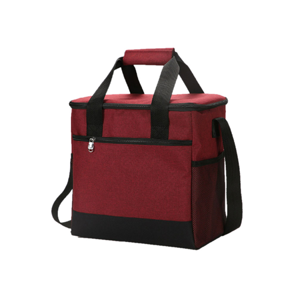 보냉백 소프트쿨러 피크닉가방 휴대용 맥주 쿨링 냉온팩 22L, 레드