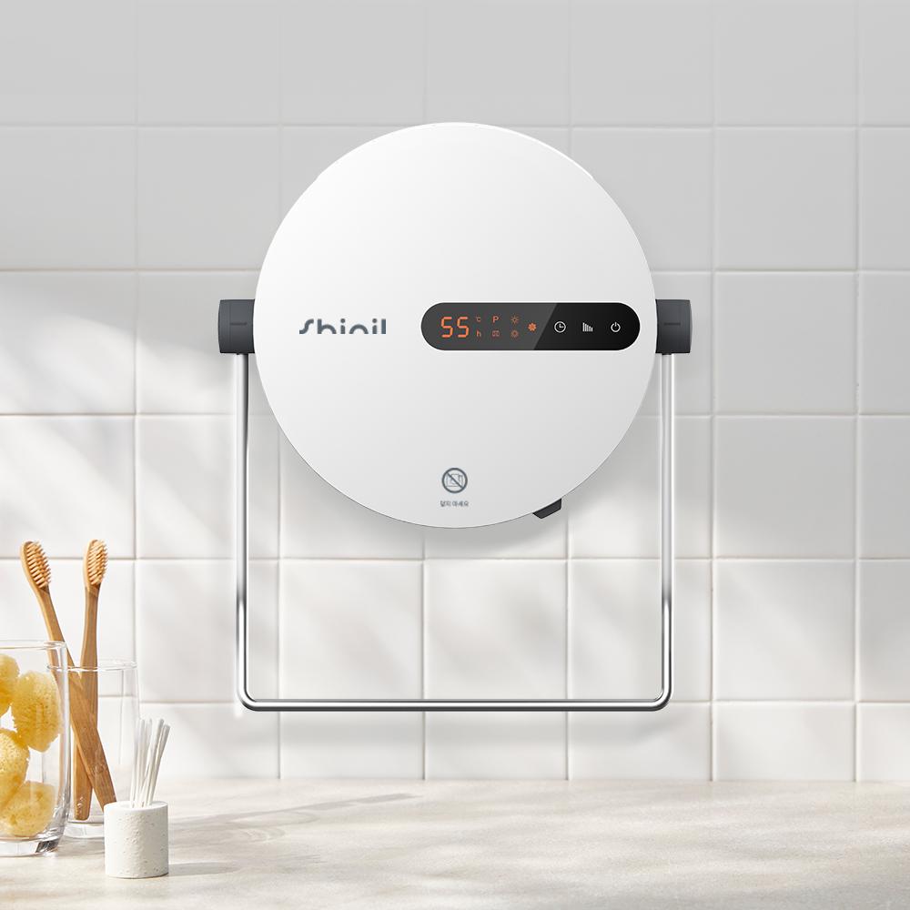 욕실온풍기 가정용 벽걸이 전기벽난로 PTC히터 전기열풍기