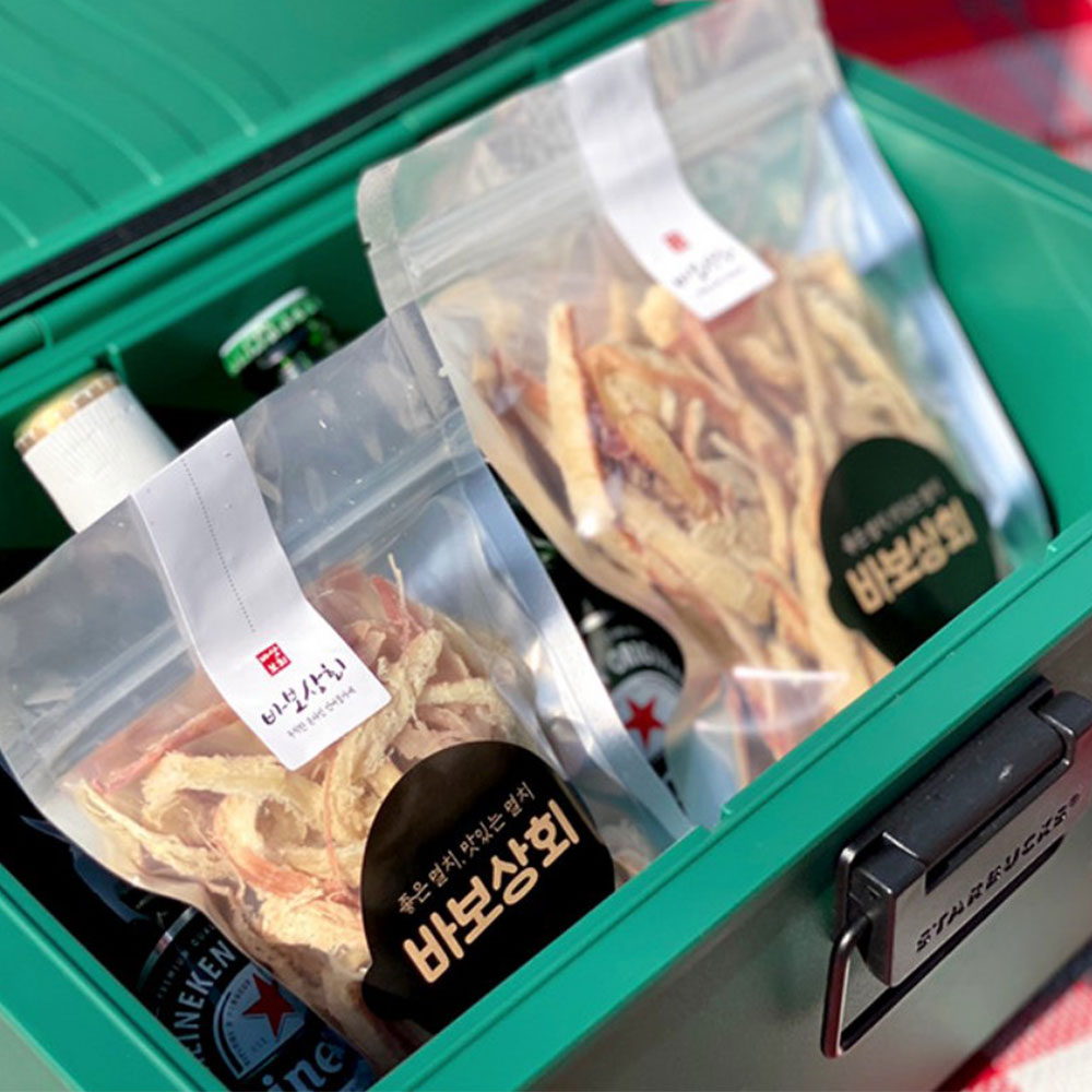페스츄리오징어 버터구이 바베큐 오징어채 마른안주 맥주안주 80g / 200g - 상세 이미지 3