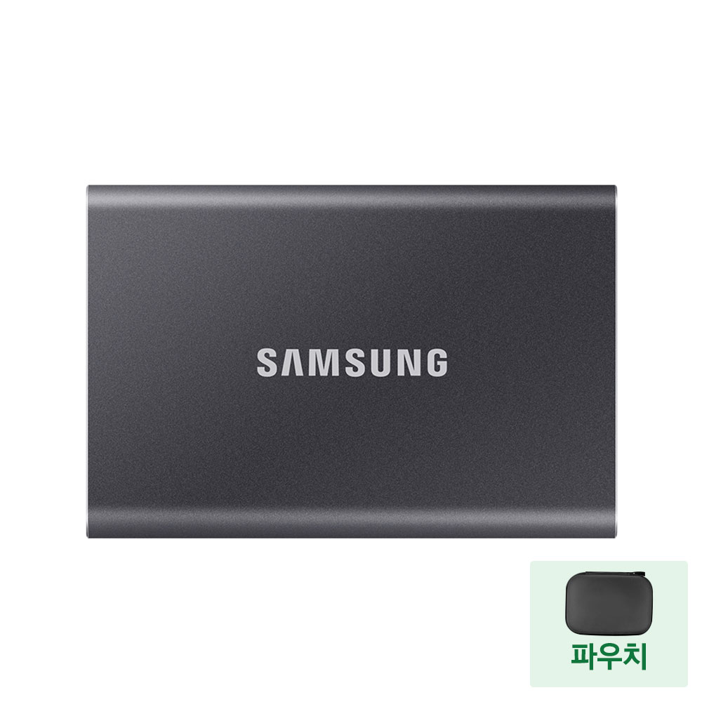 삼성전자 삼성 포터블 T7 외장하드 SSD MU-PC1T0 +(카드8%+파우치) - 상세 이미지 3