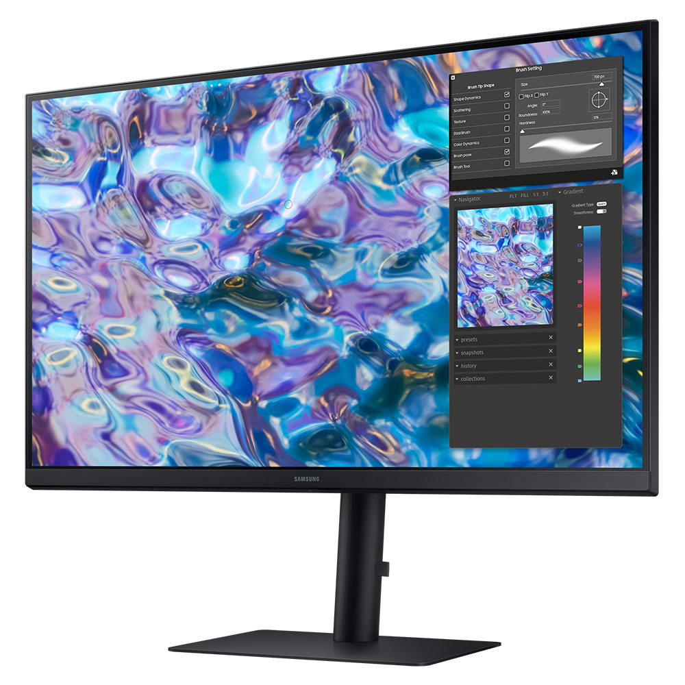 삼성 68.4cm(27인치) QHD 모니터  IPS 75Hz 피벗 FreeSync 사무용 - 상세 이미지 2