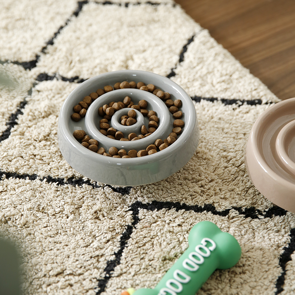 건강한 식습관 빙글빙글 슬로우 애완식기