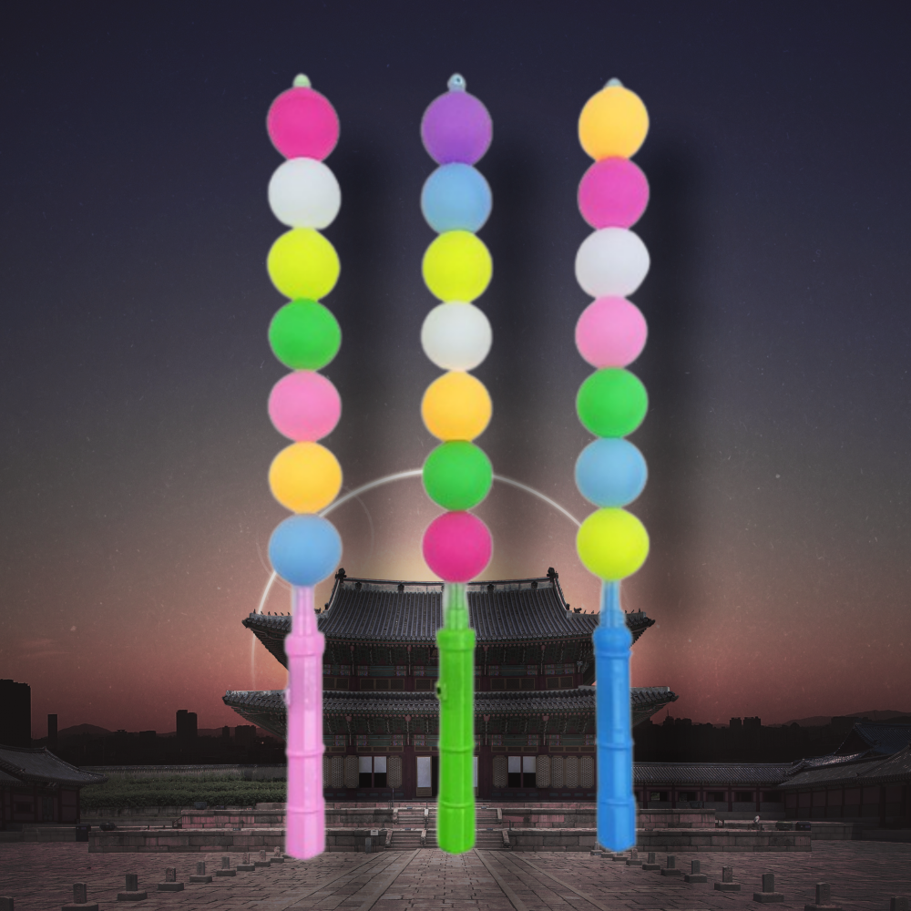 집회응원봉 재롱잔치 발표회 형광봉 야광봉 LED 탕후루 LED봉 - 메인 이미지
