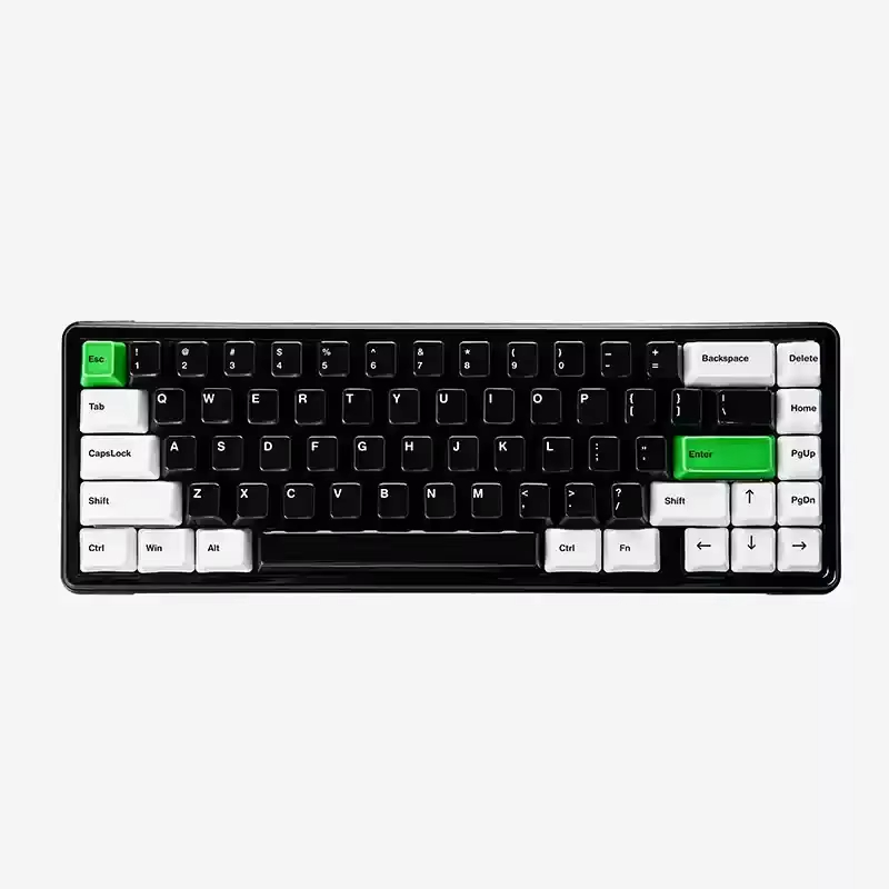 CERAKEY Nada 65 Panda 세라키 기계식 키보드 세라믹 키캡 핫 스왑 가능 이미지 6