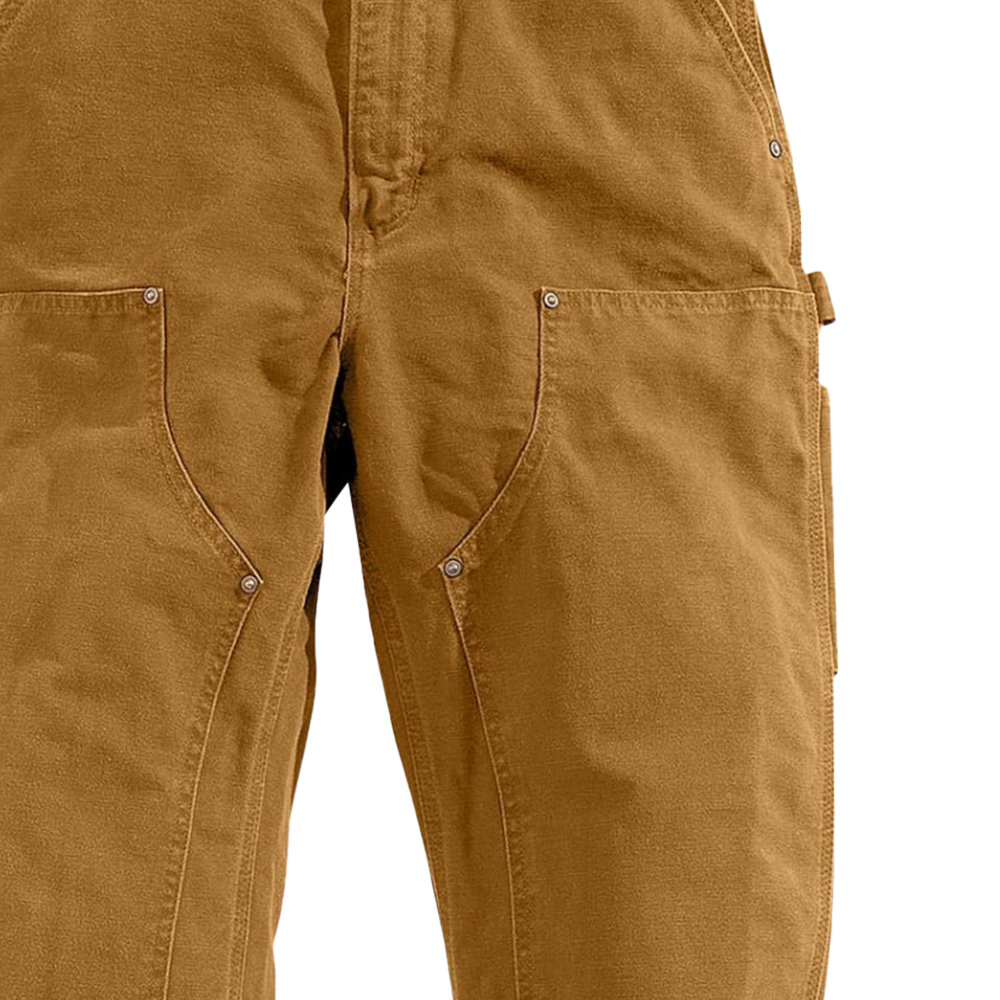 칼하트 덕 더블니 워크팬츠 카펜터 바지 B136 - 상세 이미지 3