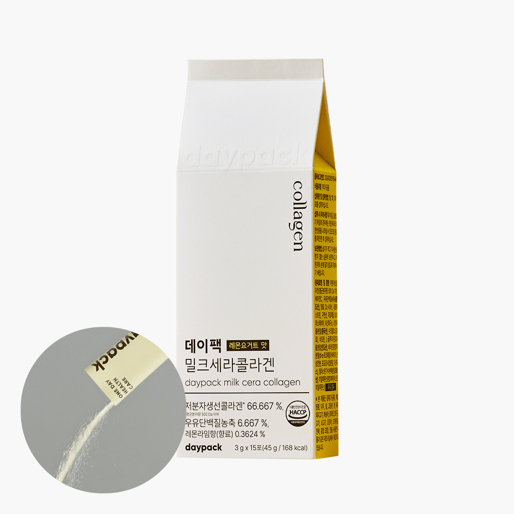 데이팩 밀크세라콜라겐 5세대 콜라겐 세라마이드 비오틴 15포, 1개