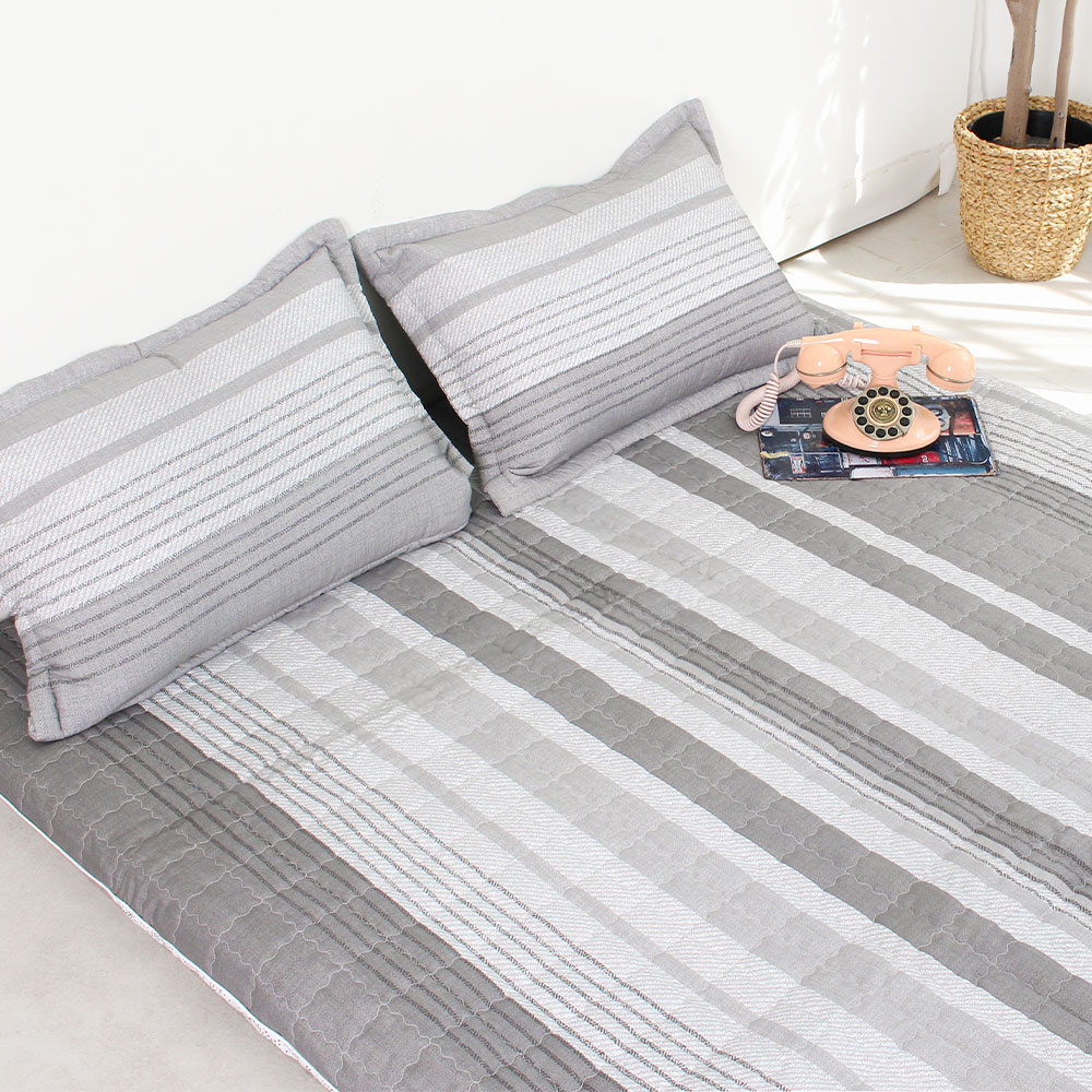 아르떼베딩 클릭 요매트 (요커버+솜) 바닥에까는 이불 미끄럼방지 누빔 5cm SS/Q