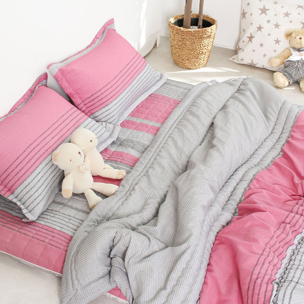 아르떼베딩 클릭 요매트 (요커버+솜) 바닥에까는 이불 미끄럼방지 누빔 5cm SS/Q