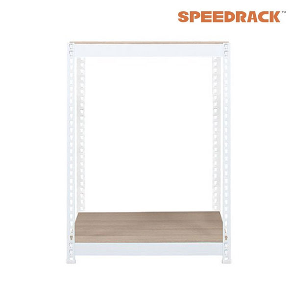 스피드랙 2T 철제선반 중량랙 조립식앵글 창고 베란다 렉 6003001200 2단