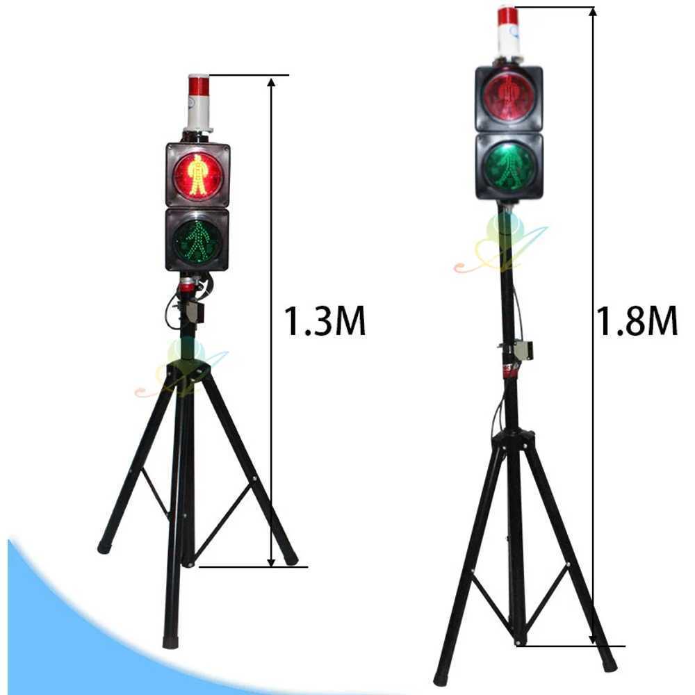 안전교육 신호등 도로 교통 유치원 표지판 LED 훈련 2m 유선 - 상세 이미지 2