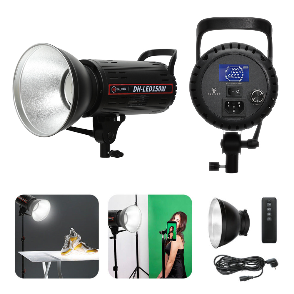 유튜브 촬영 방송 조명 스튜디오 영상 카메라 썬빔라이트 150