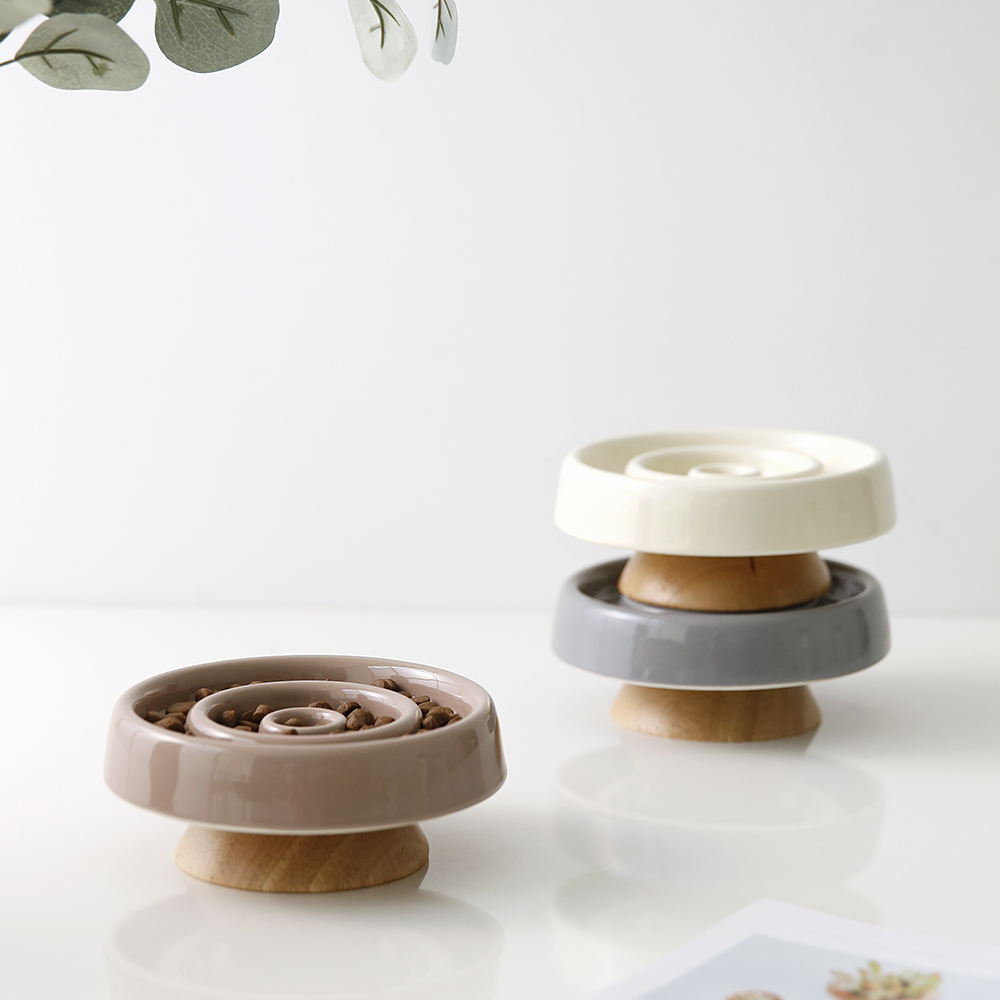 건강한 식습관 빙글빙글 슬로우 애완식기