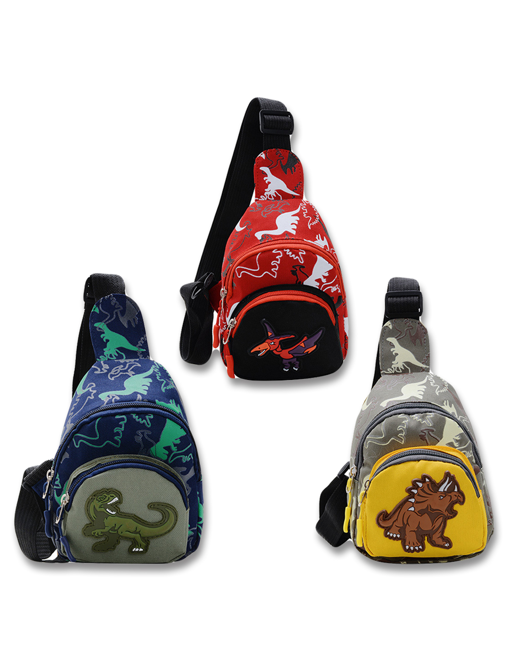 키즈트리 유아 크로스백 남아 슬링백 아동 어린이 아기 공룡 가방