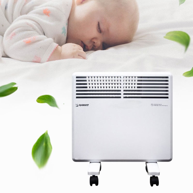 대류식컨벡션 방수 스탠드 벽걸이 무소음 욕실전기히터 1000W - 상품 이미지