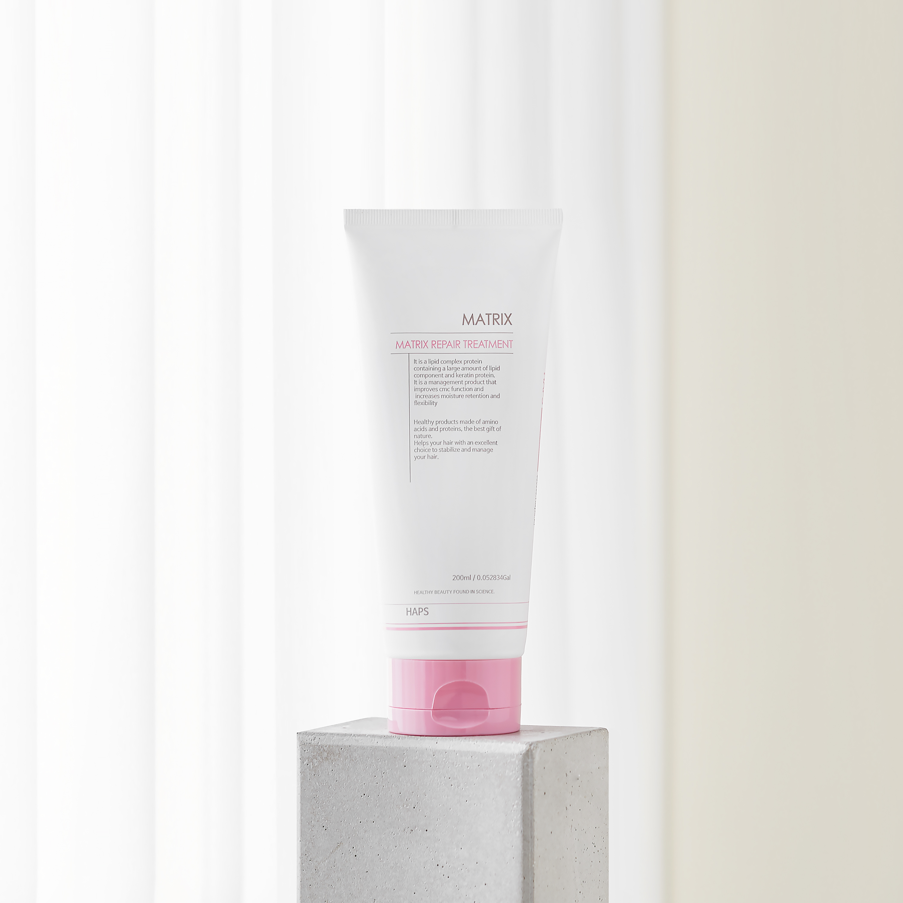햅스 매트릭스리페어 헤어트리트먼트 200ml - 메인 이미지