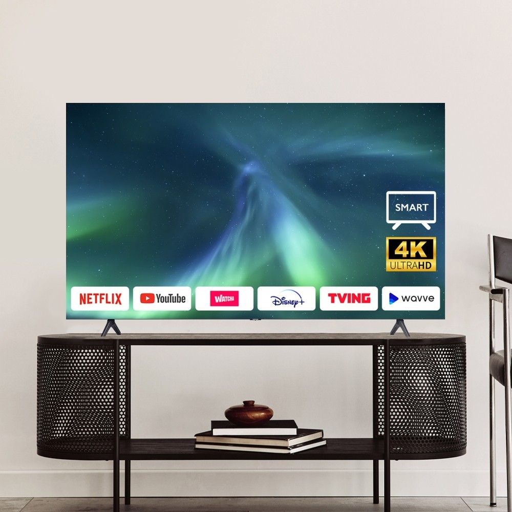 [S급 해외리퍼] 삼성 크리스탈 4K UHD 55 스마트TV