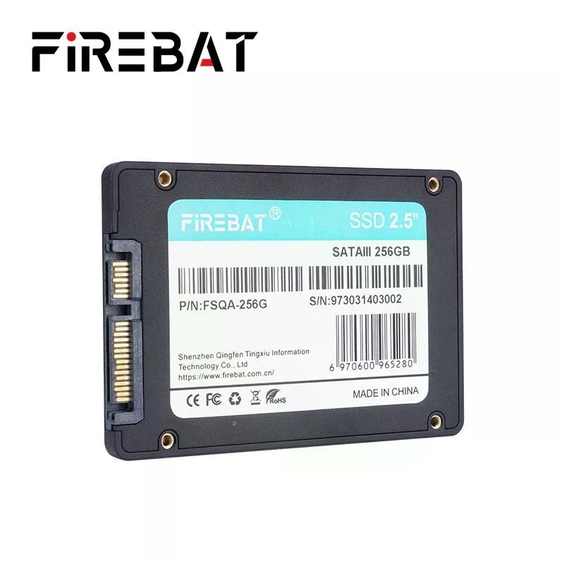 FIREBAT SATA SSD 2.5 인치 256GB 512GB 1TB 내장 솔리드 드라이브  하드 디스크용