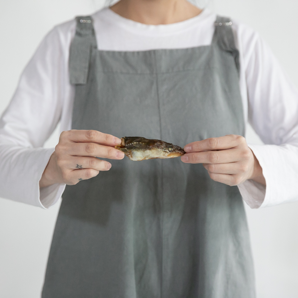 강아지 수제 간식 대형견 사료토핑 노령견 영양식 보양식 민물장어 머리 100g - 상세 이미지 2