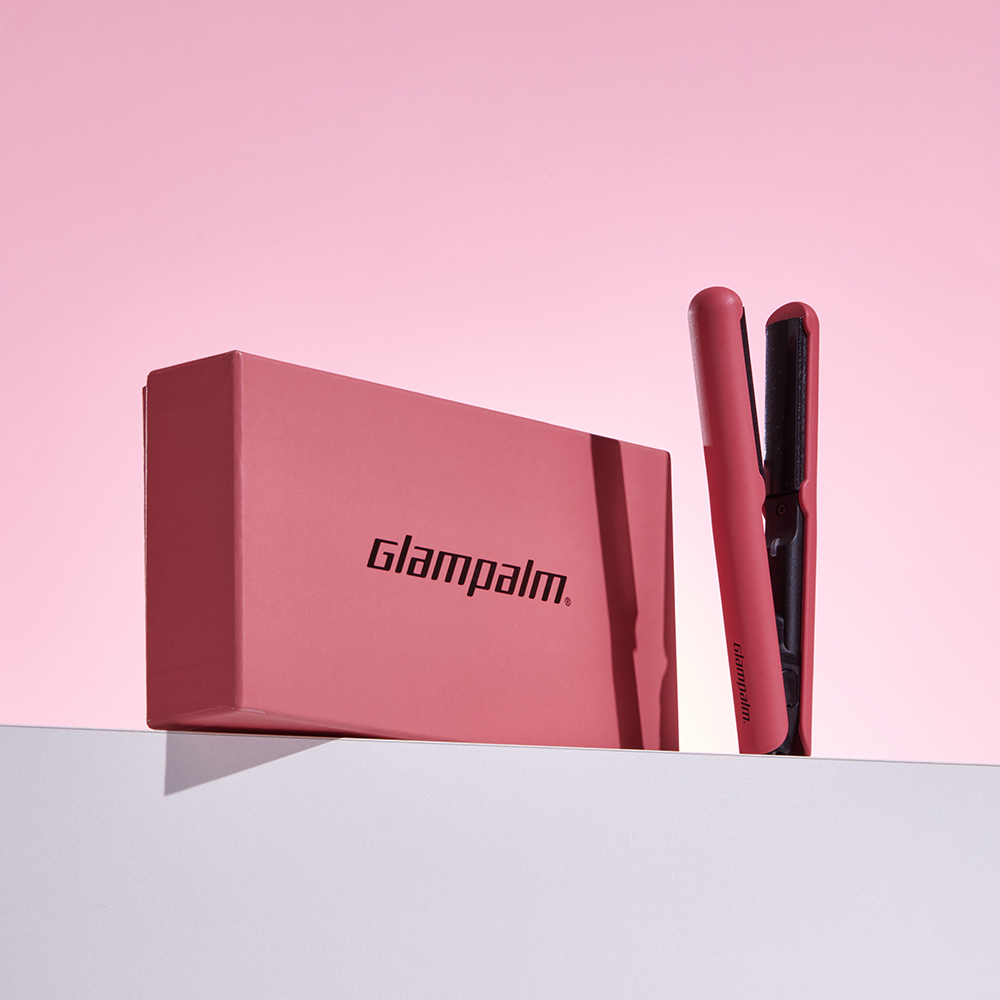 [GP103CVPE] 글램팜 글램시크 미니 볼륨 (글램핑크) 고데기 휴대용 여행용 프리볼트