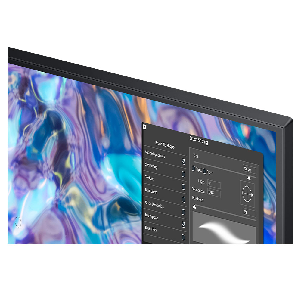 삼성 68.4cm(27인치) QHD 모니터  IPS 75Hz 피벗 FreeSync 사무용 - 상세 이미지 3